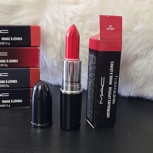 MAC Cockney Lustreglass Sheer shine Lipstick  502 New